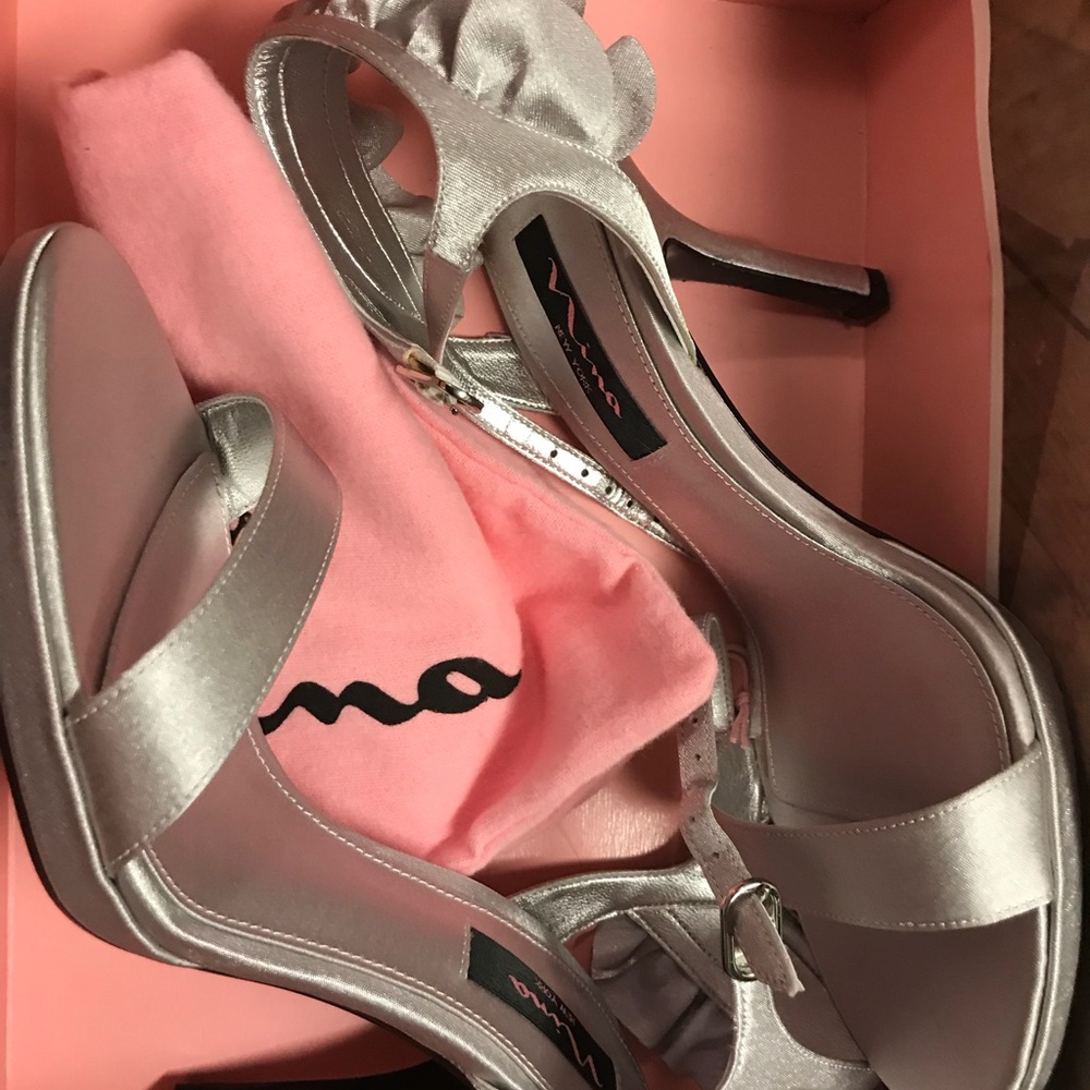 Ice Silver Nina sandals